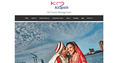 Desktop Screenshot of kmeventsmgmt.com